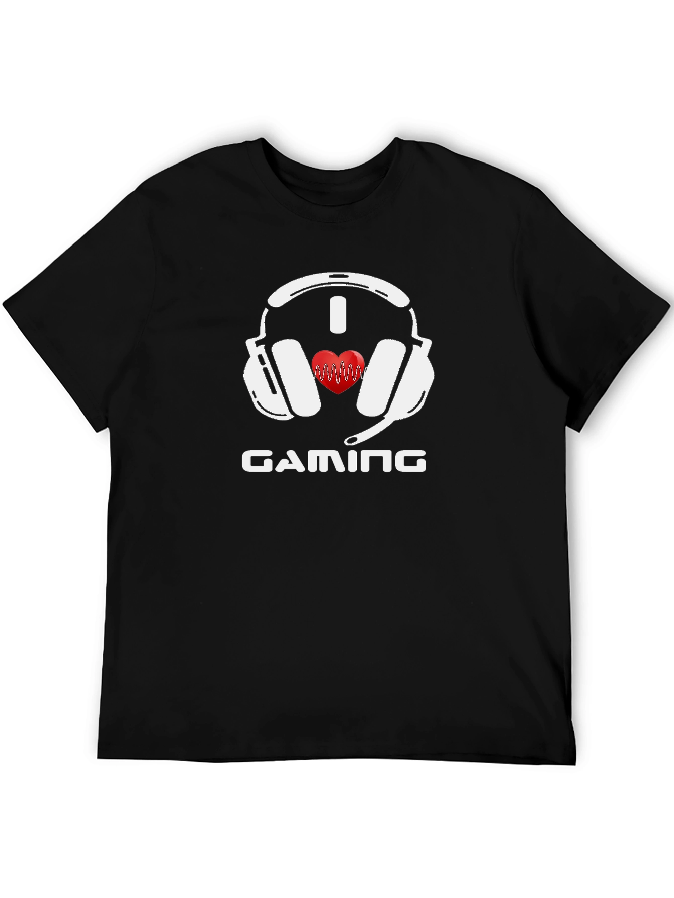 I Heart Gaming Black T-Shirt