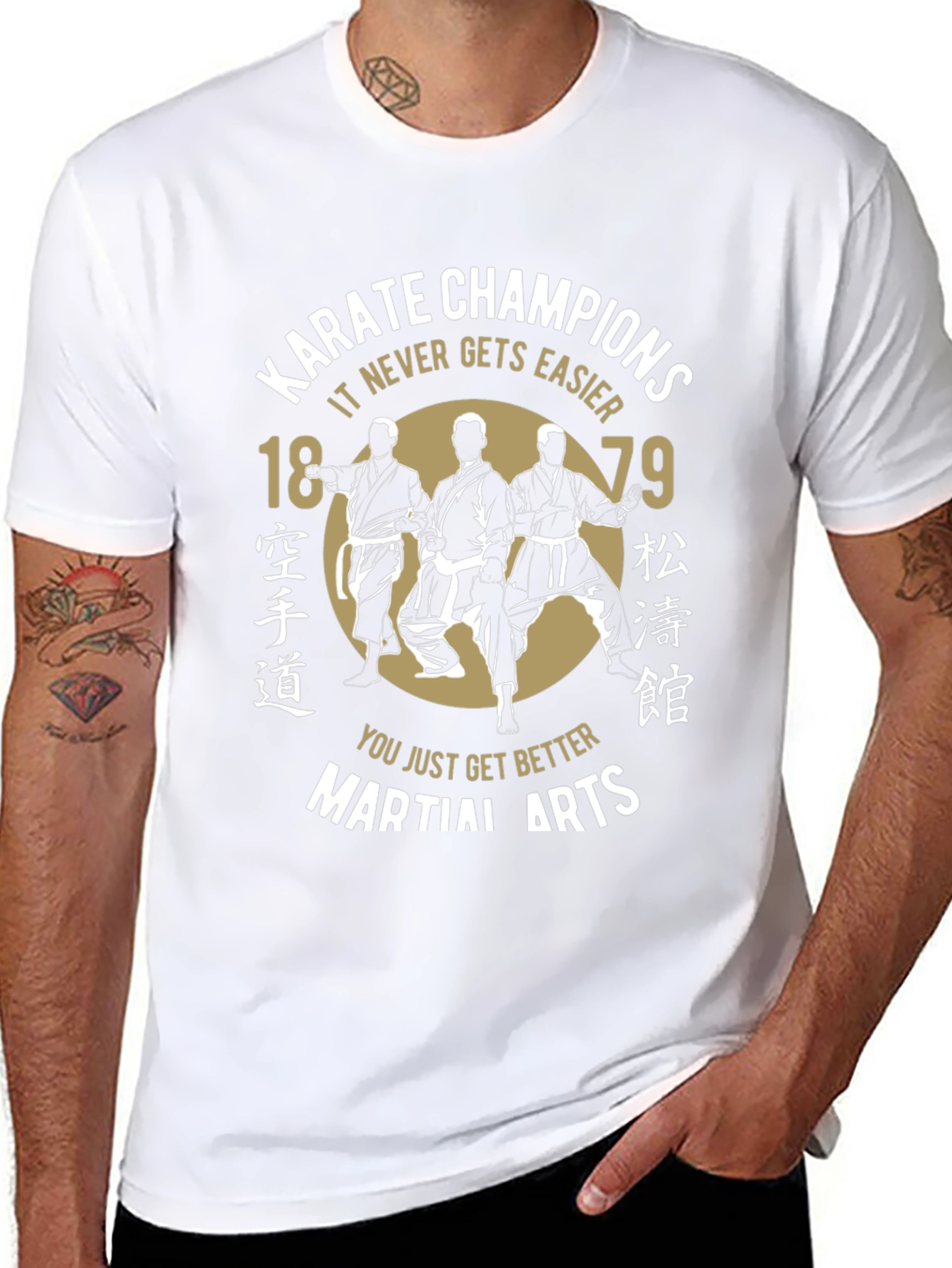 Karate Champions Martial Arts Graphic Tee