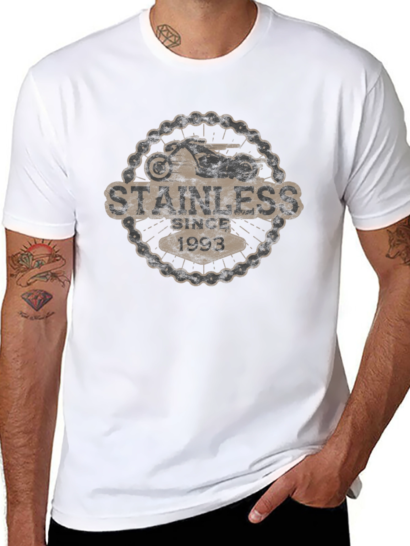 Stainless Since 1993 Graphic Tee
