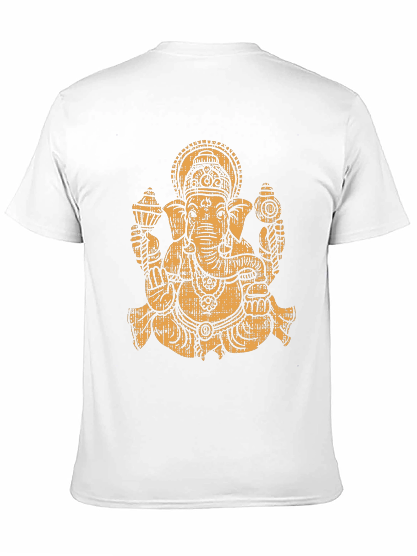 Ganesha Graphic Tee - Black Cotton Blend