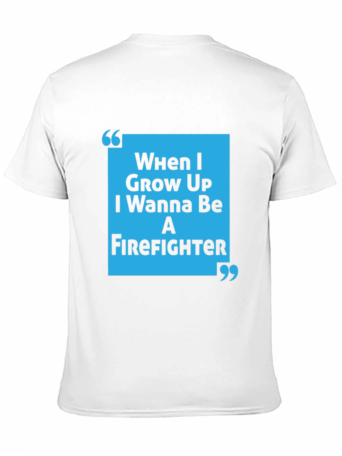 Firefighter Aspirations T-Shirt - When I Grow Up