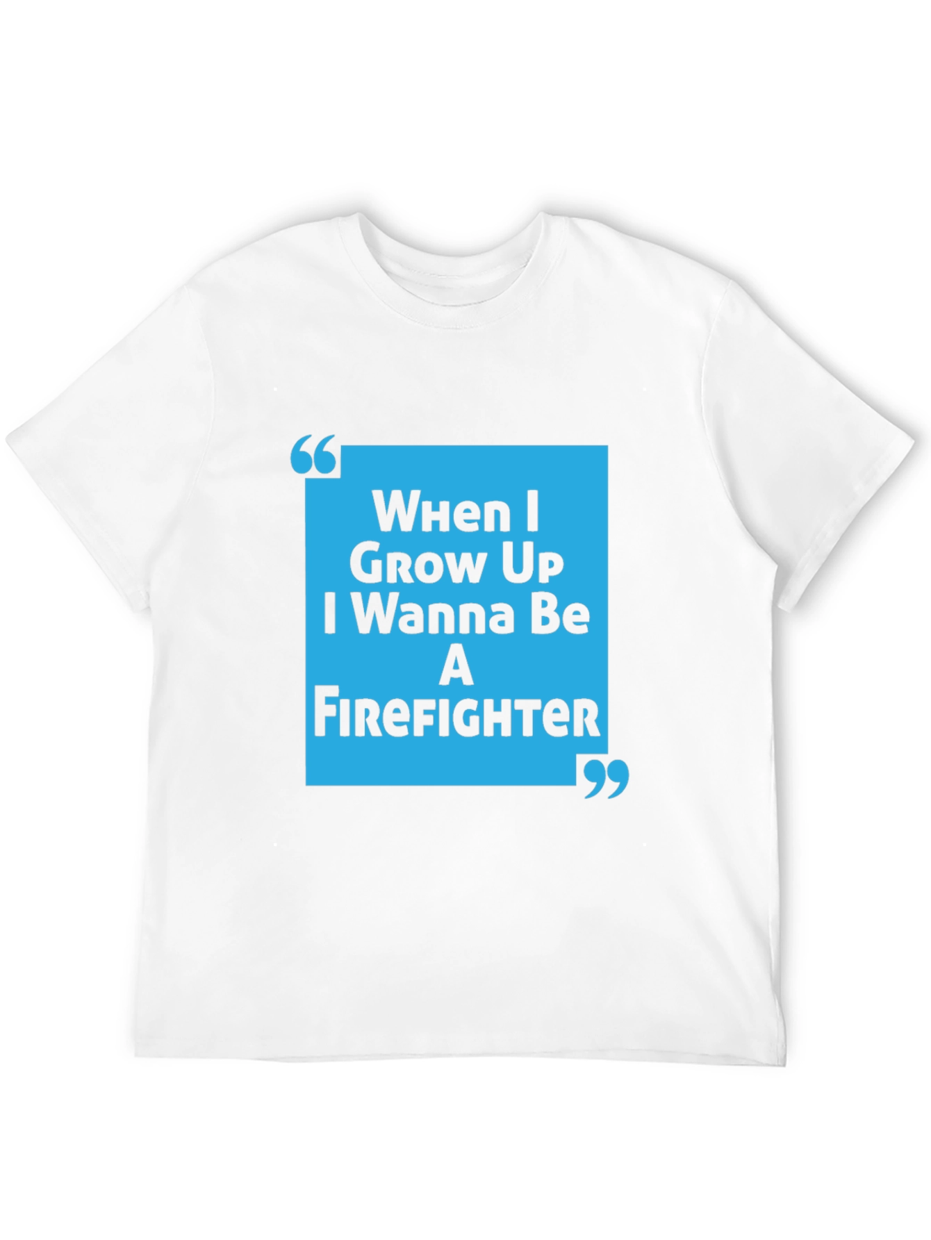Firefighter Aspirations T-Shirt - When I Grow Up