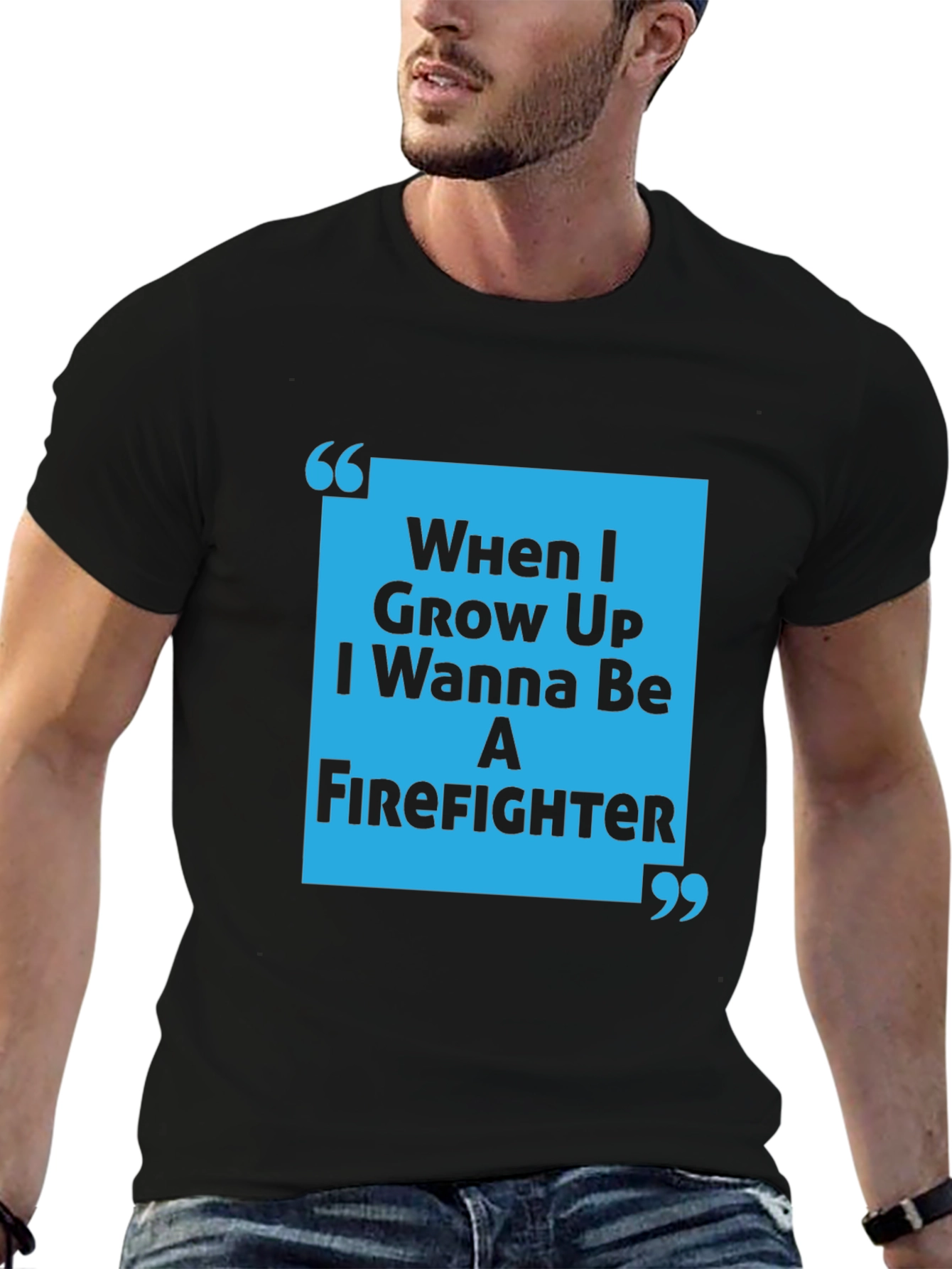 Firefighter Aspirations T-Shirt - When I Grow Up