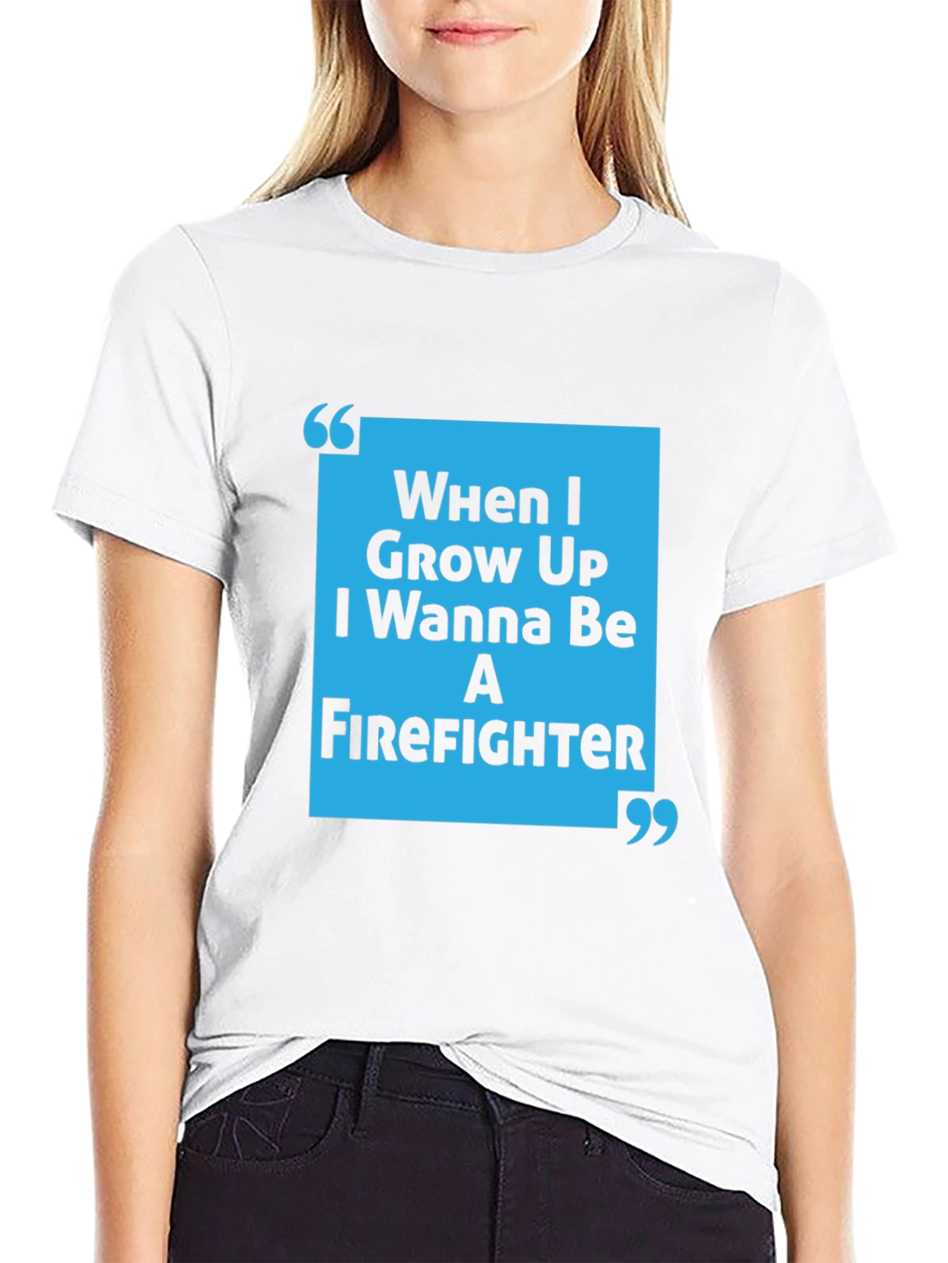 Firefighter Aspirations T-Shirt - When I Grow Up