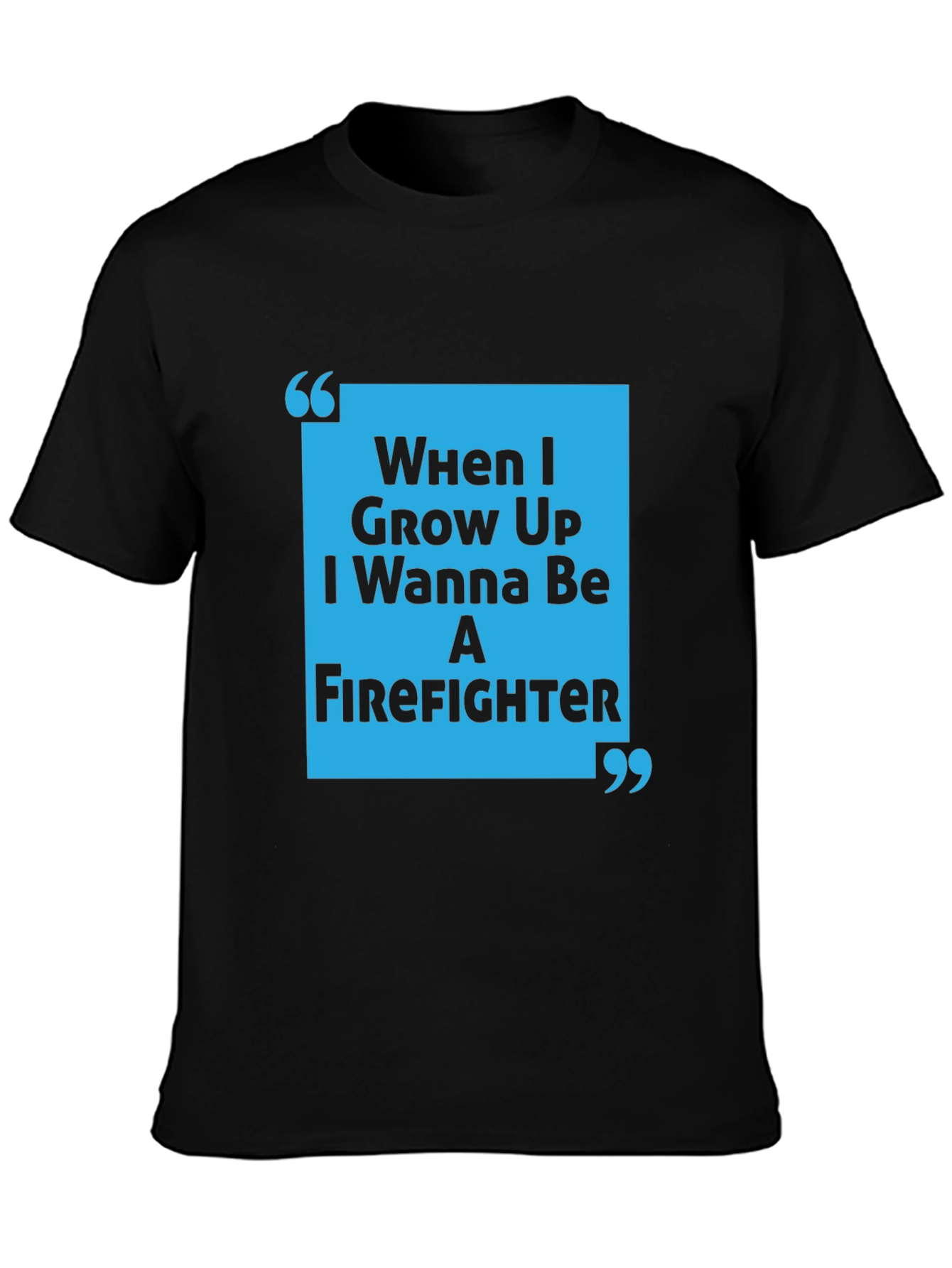 Firefighter Aspirations T-Shirt - When I Grow Up