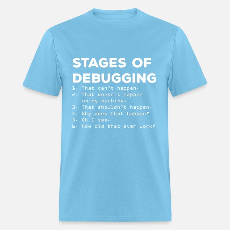 6 Stages Of Debugging Funny Programming Developer