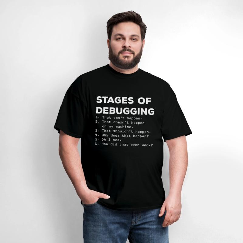 6 Stages Of Debugging Funny Programming Developer