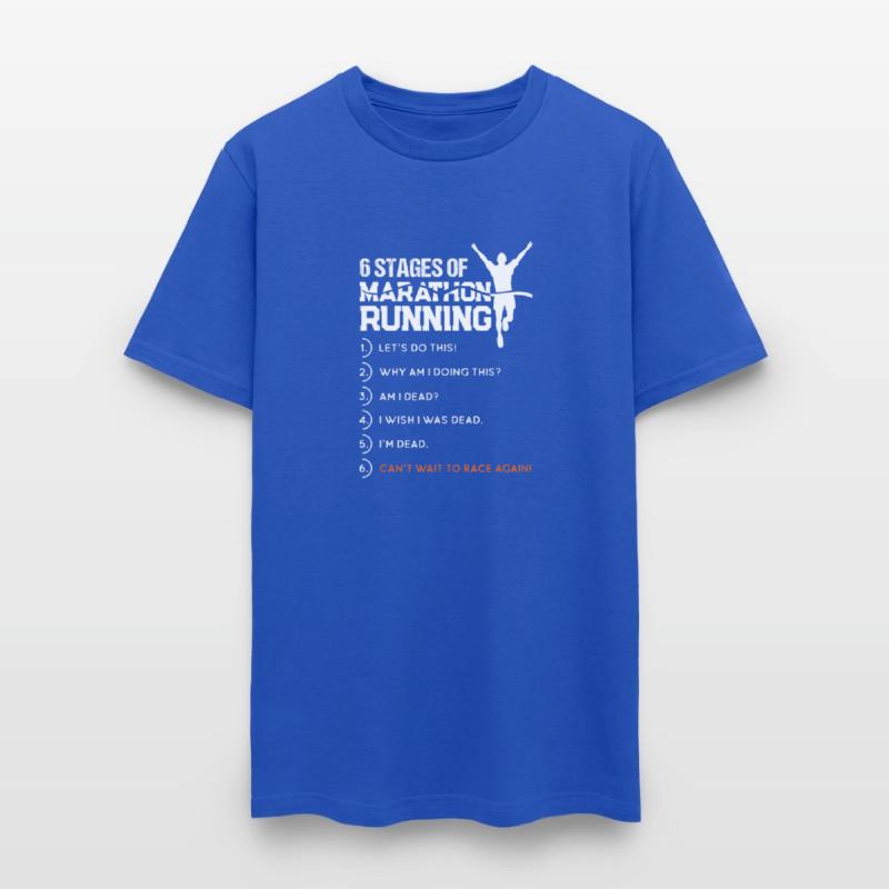 6 Stages Of Marathon Running Runner Sport Lover