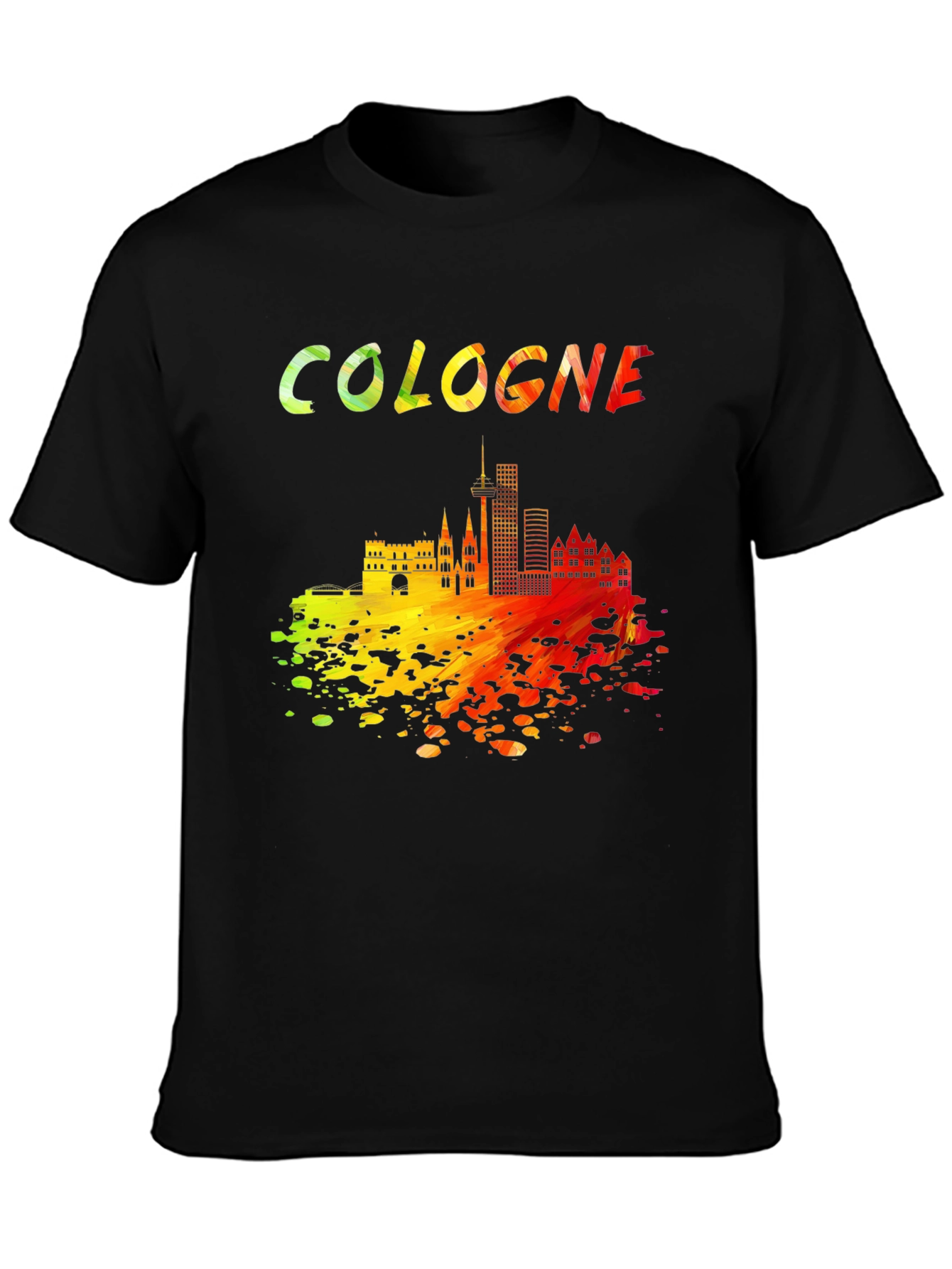 Cologne Skyline Graphic Tee - Unisex