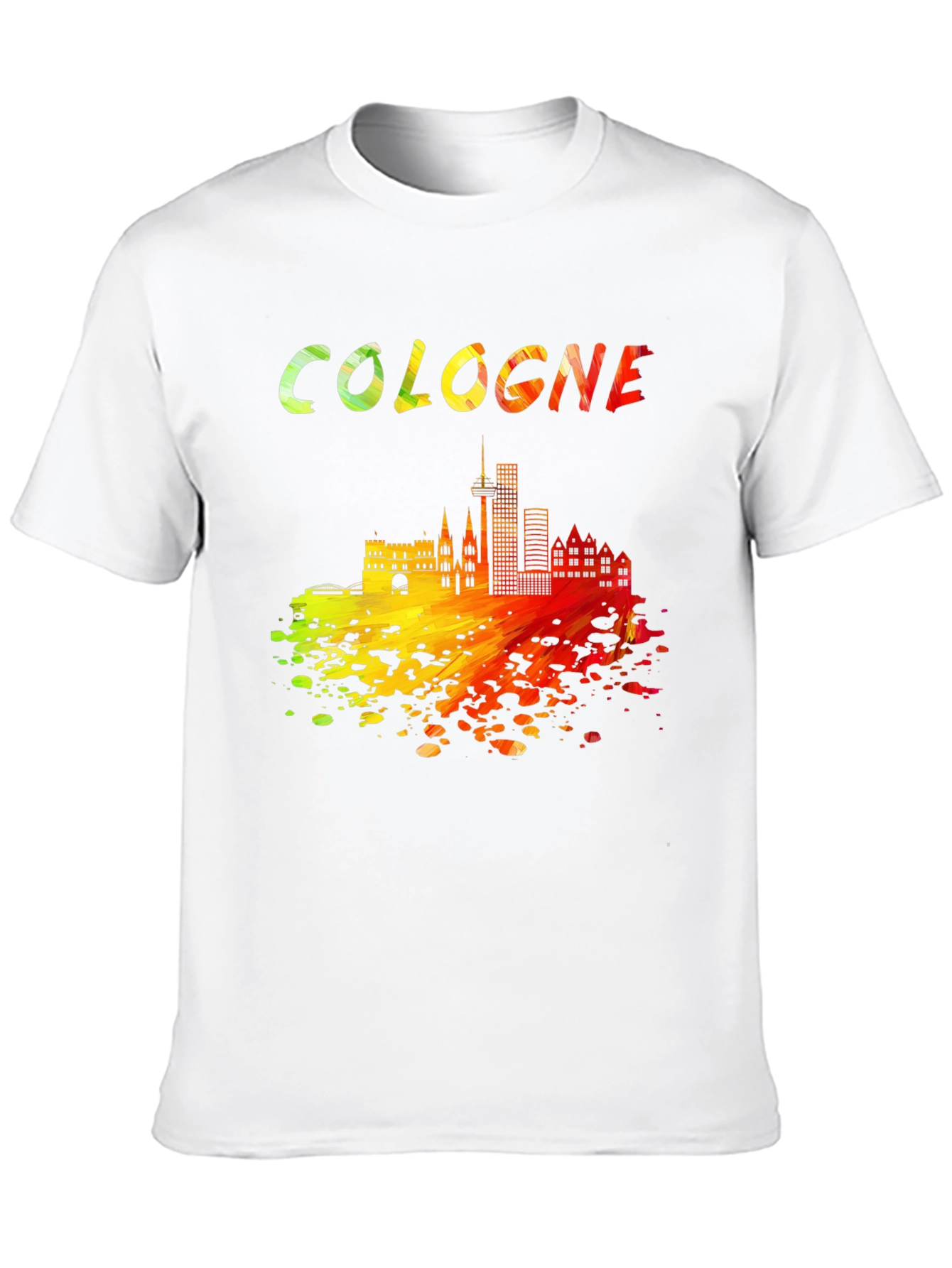 Cologne Skyline Graphic Tee - Unisex