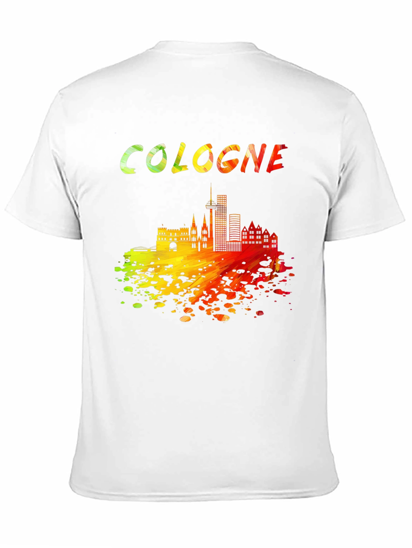 Cologne Skyline Graphic Tee - Unisex