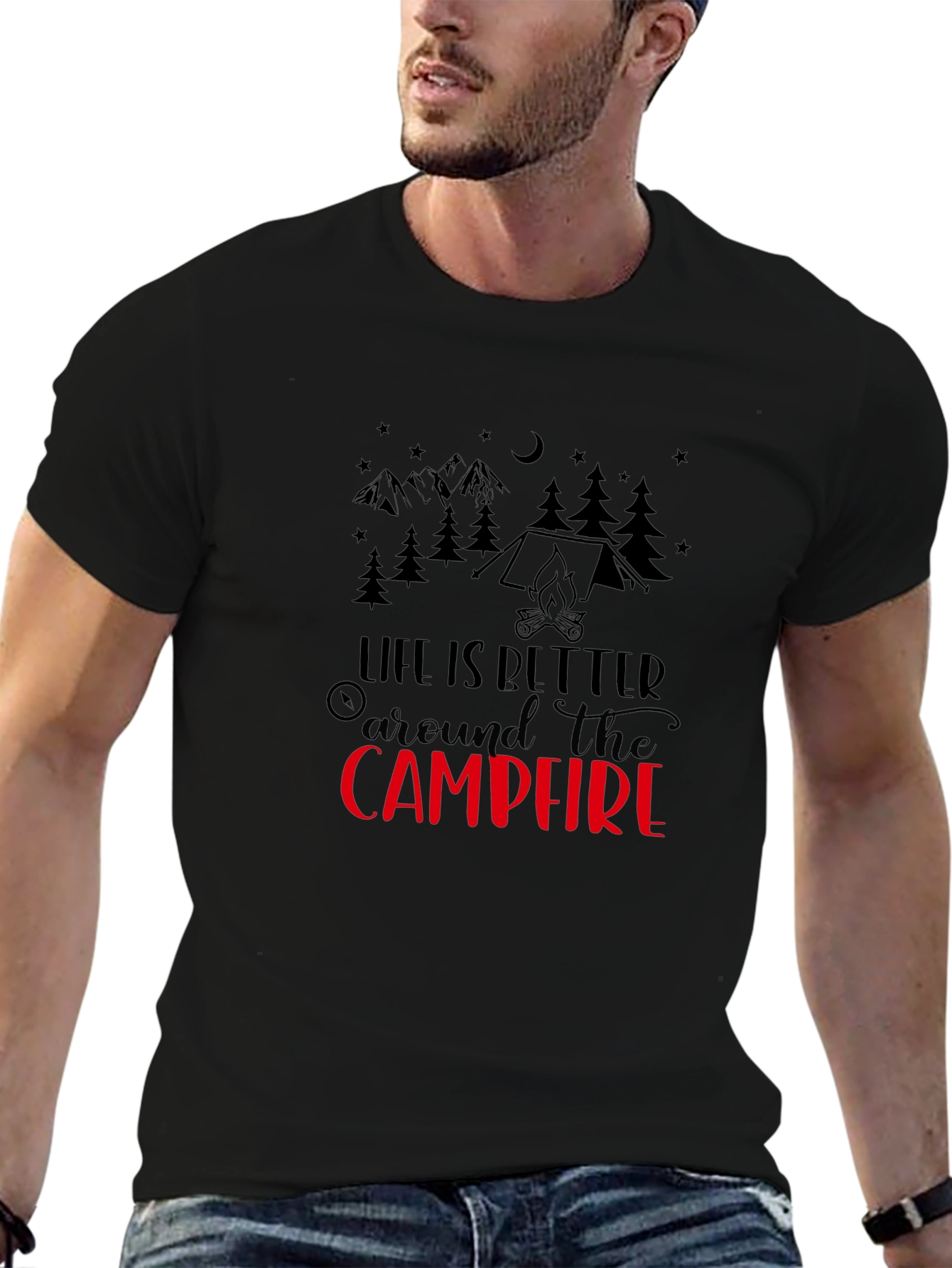 Life is Better Around The Campfire Tee