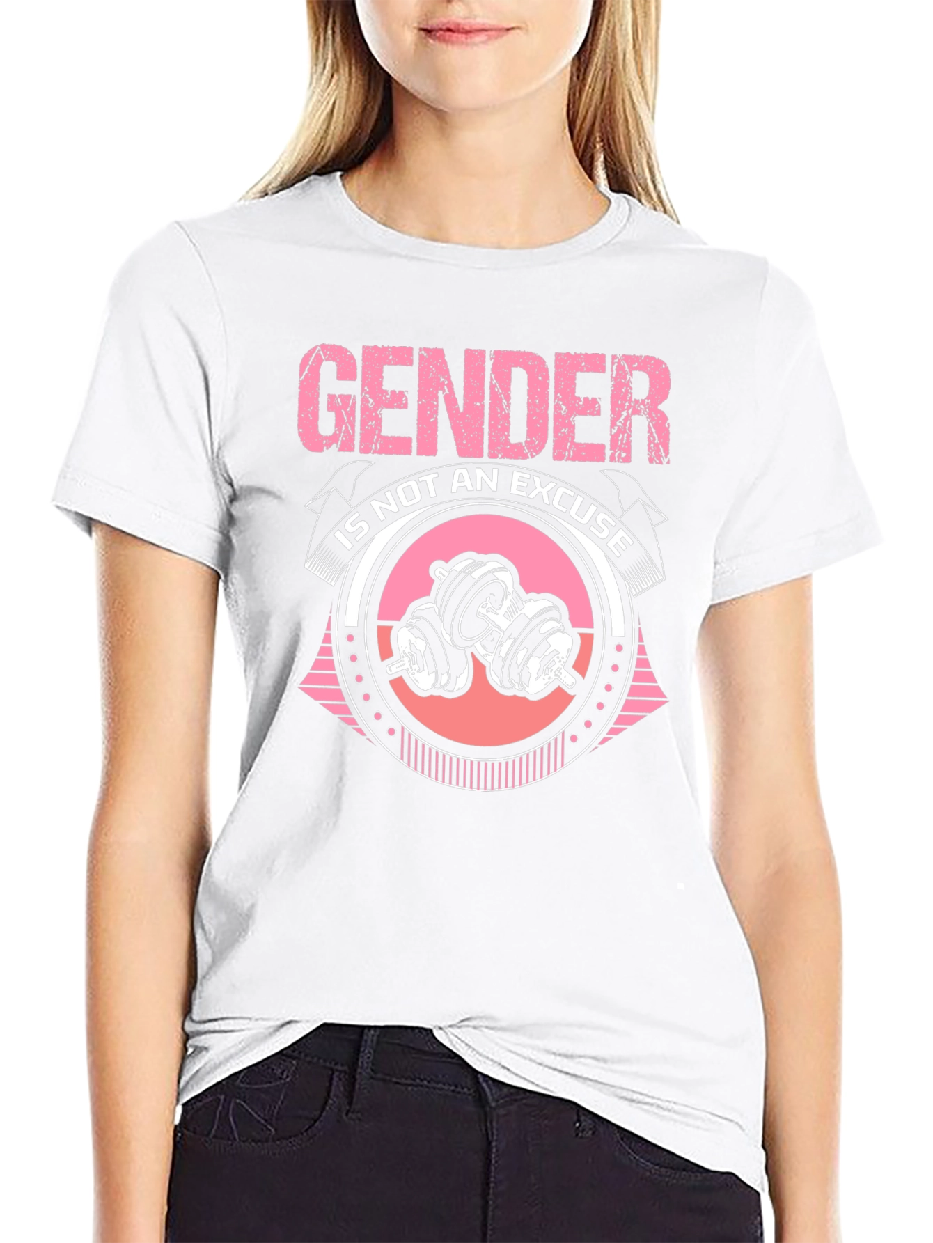 Gender is Not an Excuse Fitness T-Shirt