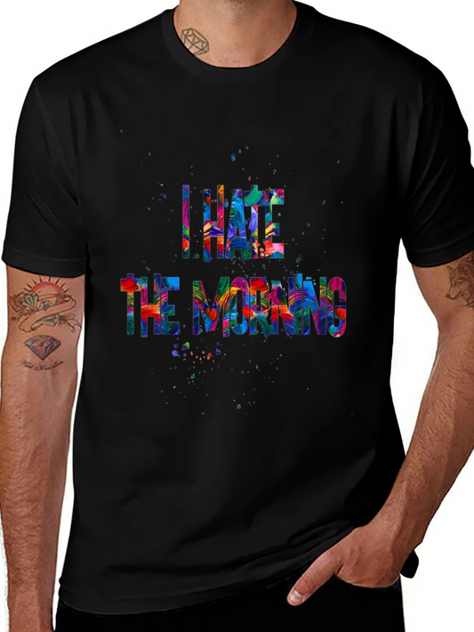 I Hate The Morning Graphic Tee