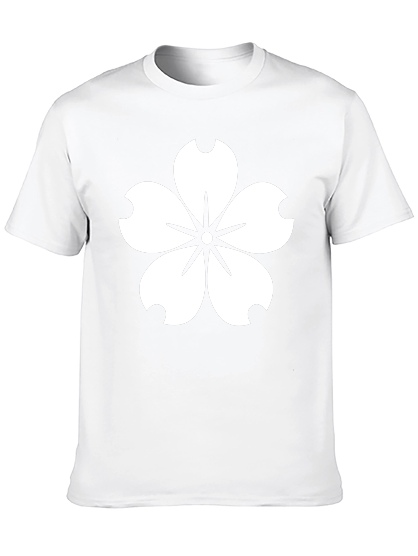 Sakura Blossom Graphic Tee - Stylish Black T-Shirt