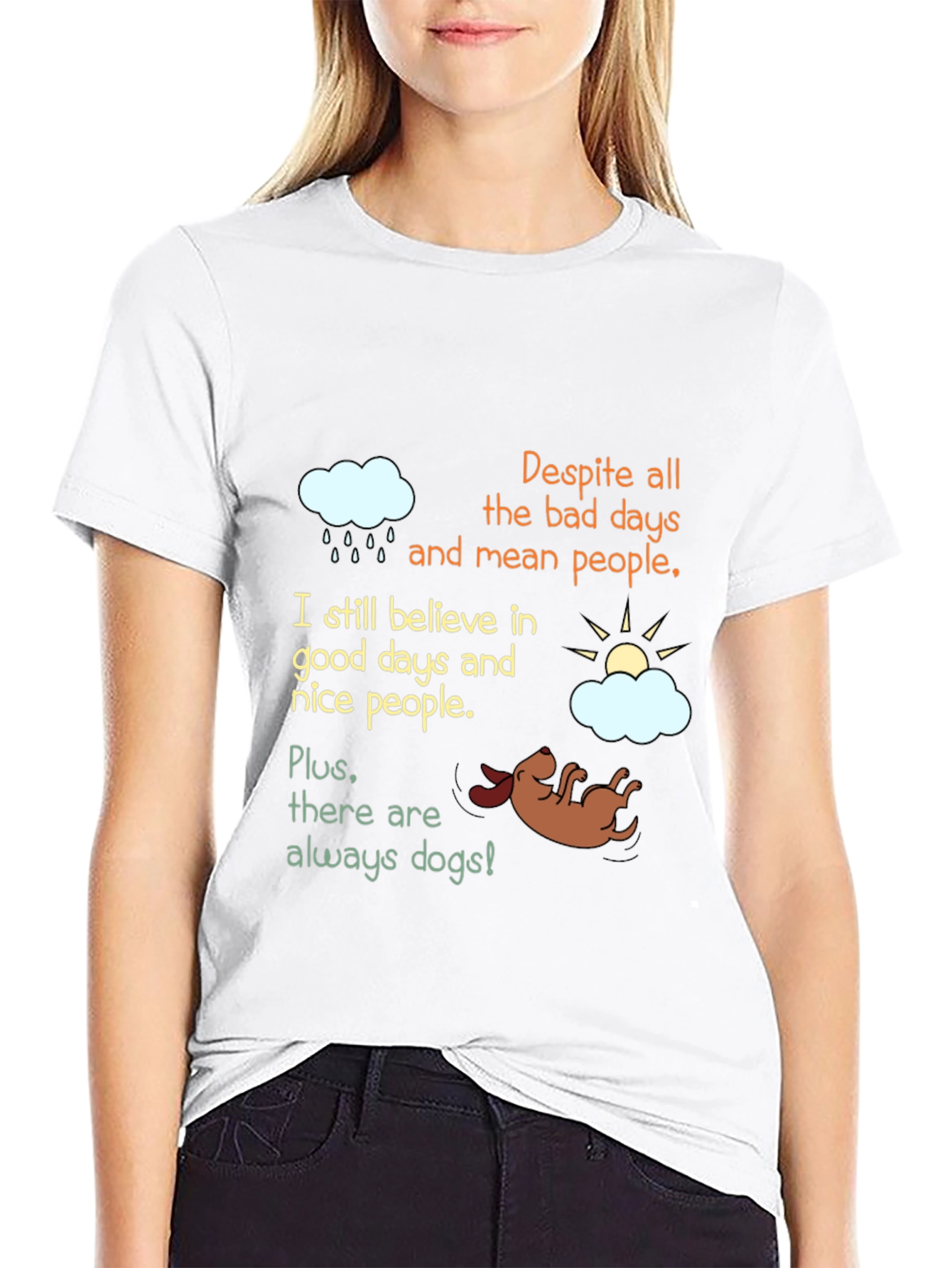 Optimistic Dog Lover T-Shirt