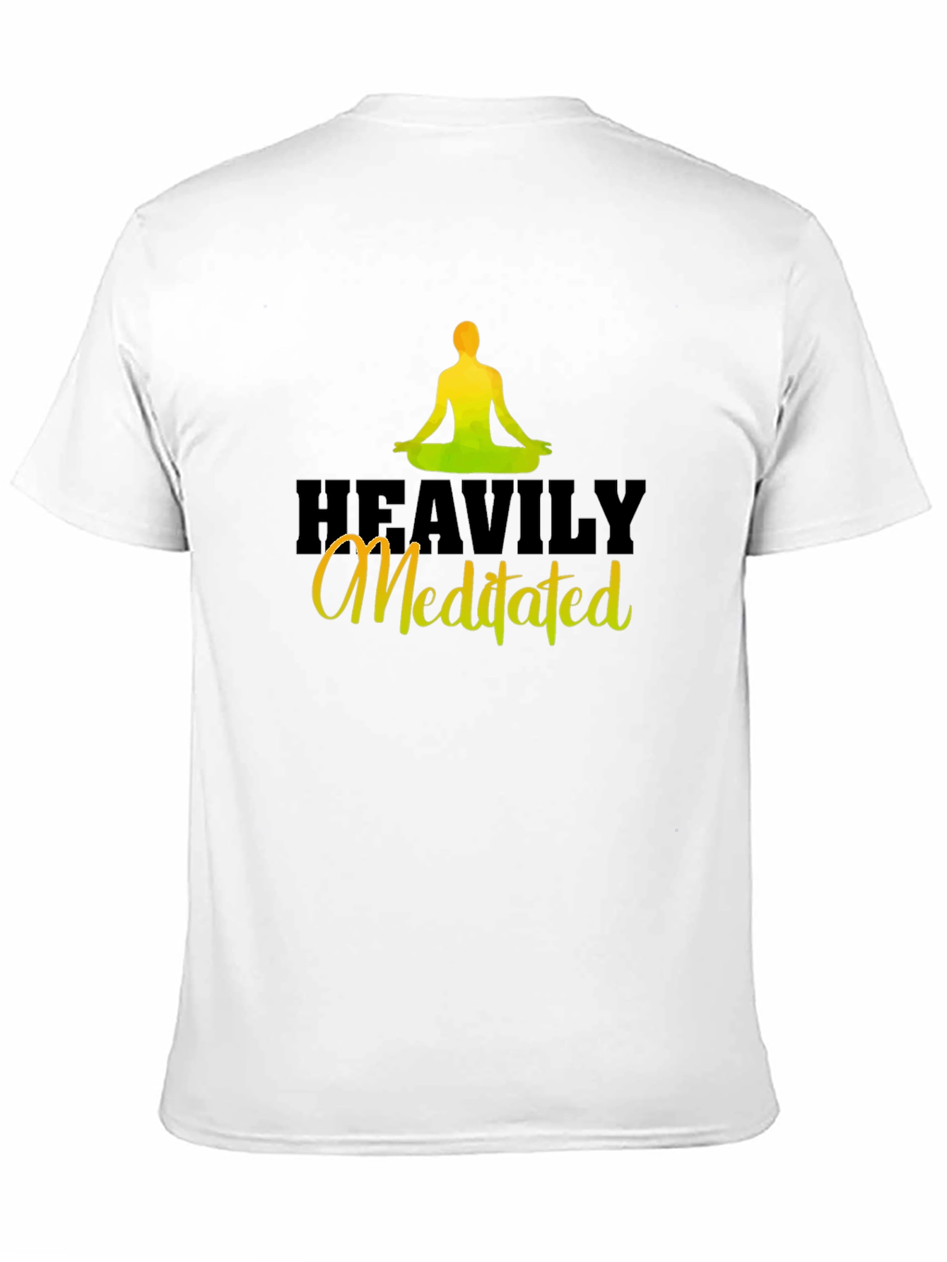 Heavily Meditated Black T-Shirt