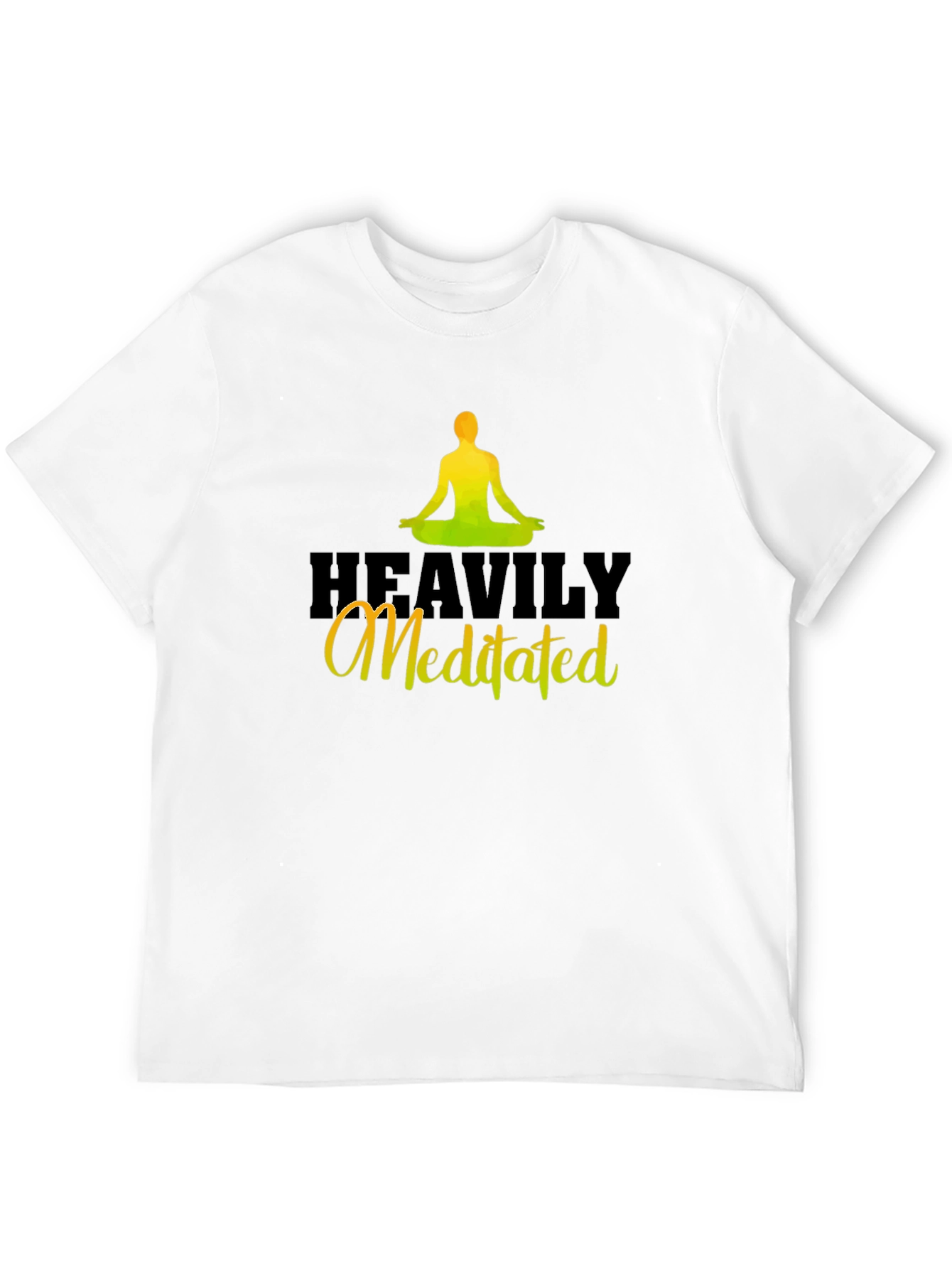 Heavily Meditated Black T-Shirt