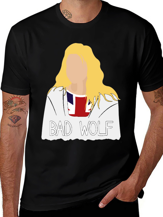 Bad Wolf Graphic Tee - Unique Fan Apparel
