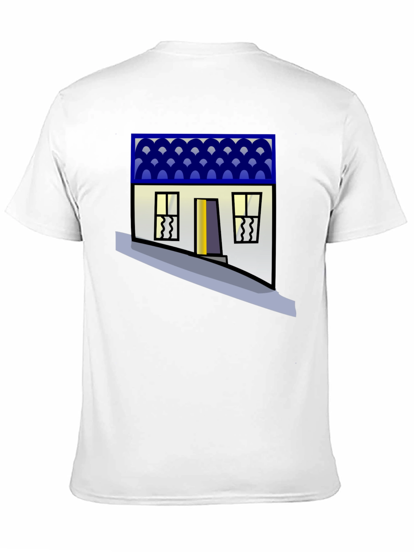 Quirky House Graphic Tee - Unique Streetwear