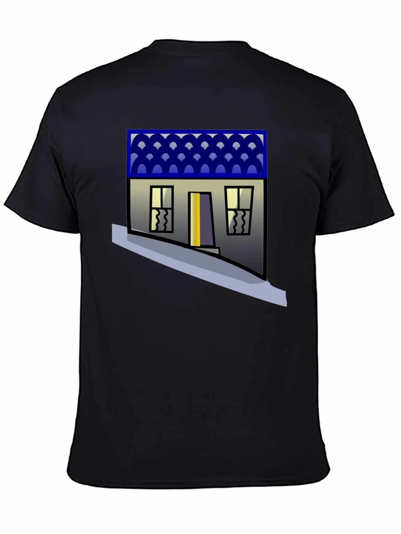Quirky House Graphic Tee - Unique Streetwear