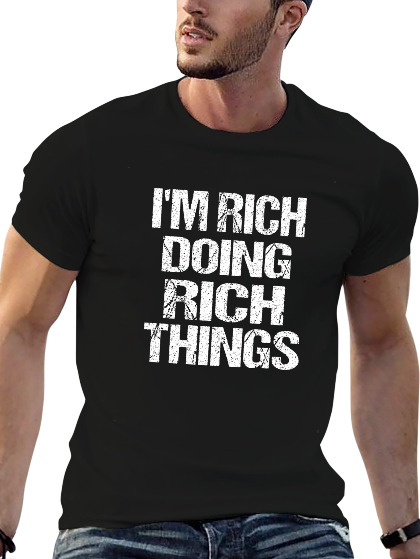 Im Rich Doing Rich Things Graphic Tee