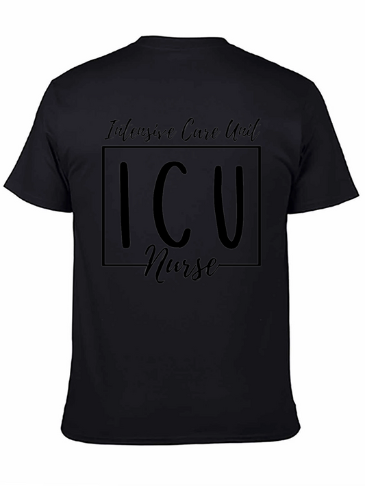 ICU Nurse Graphic Tee - Intensive Care Unit T-Shirt