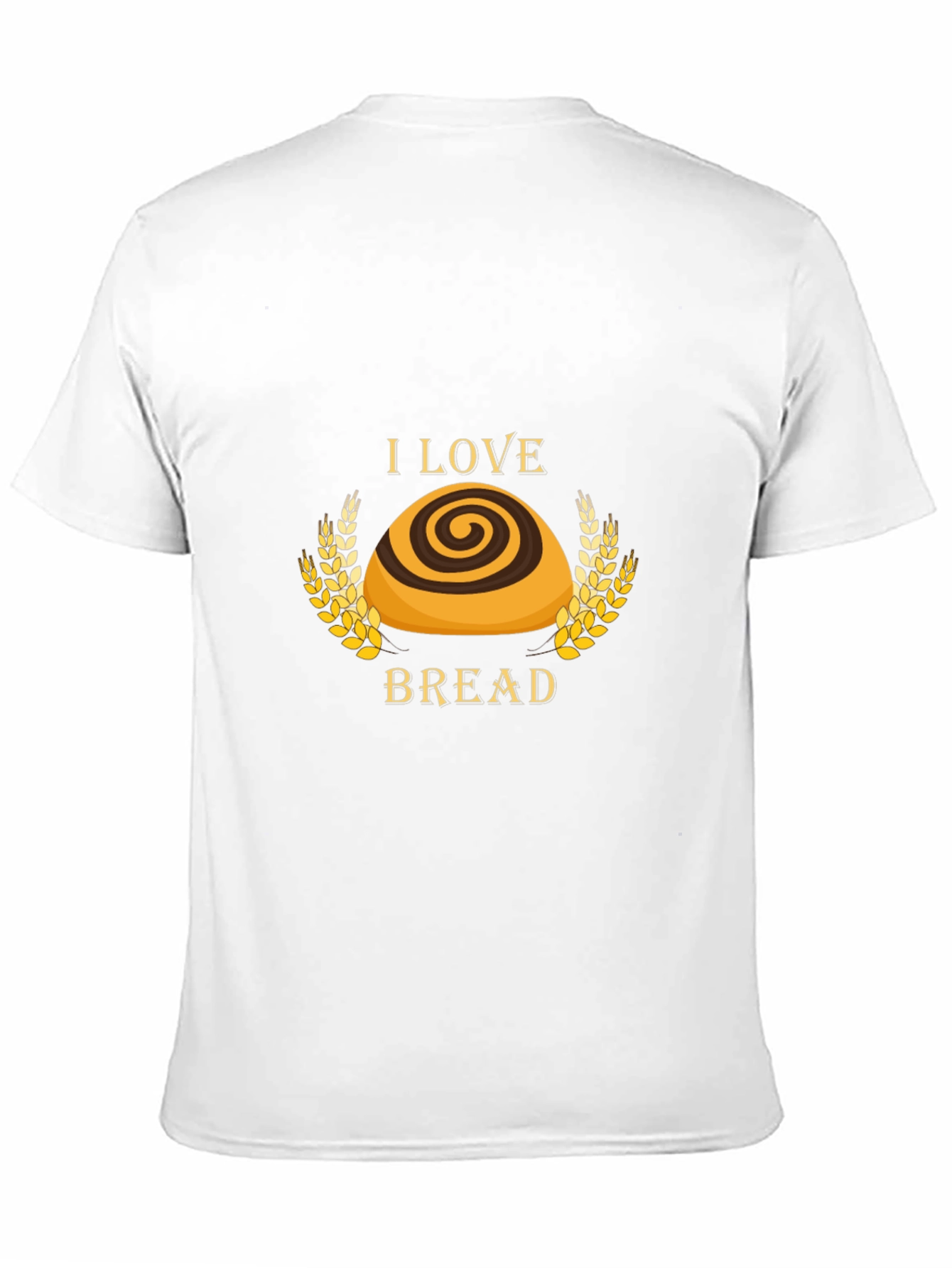 I Love Bread T-Shirt - Unisex Black Tee