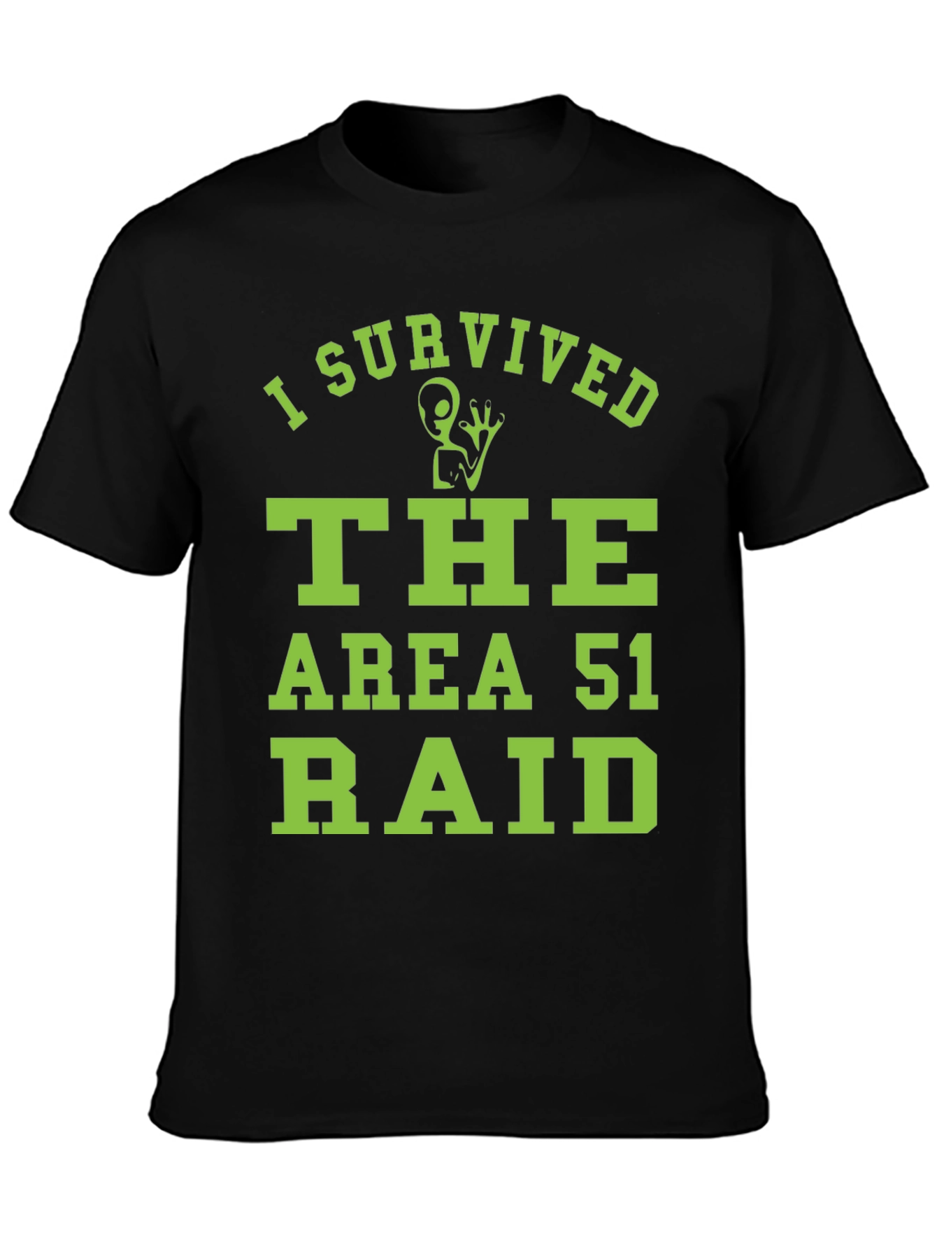 I Survived the Area 51 Raid Graphic T-Shirt