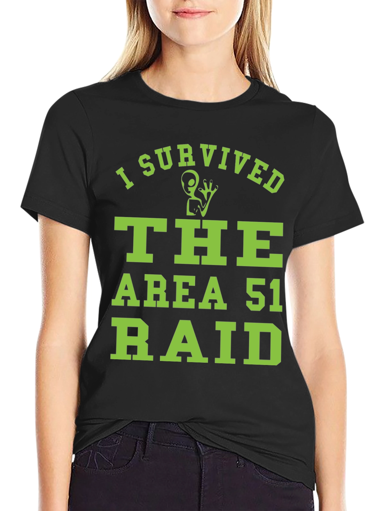 I Survived the Area 51 Raid Graphic T-Shirt