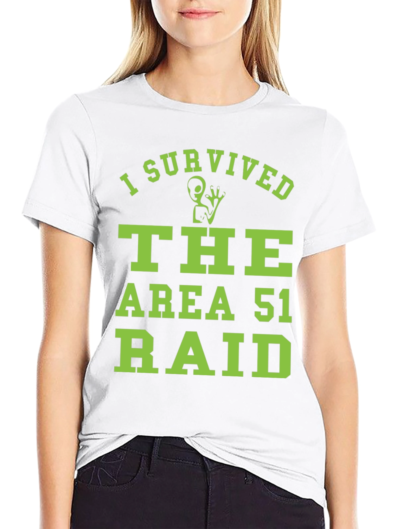 I Survived the Area 51 Raid Graphic T-Shirt