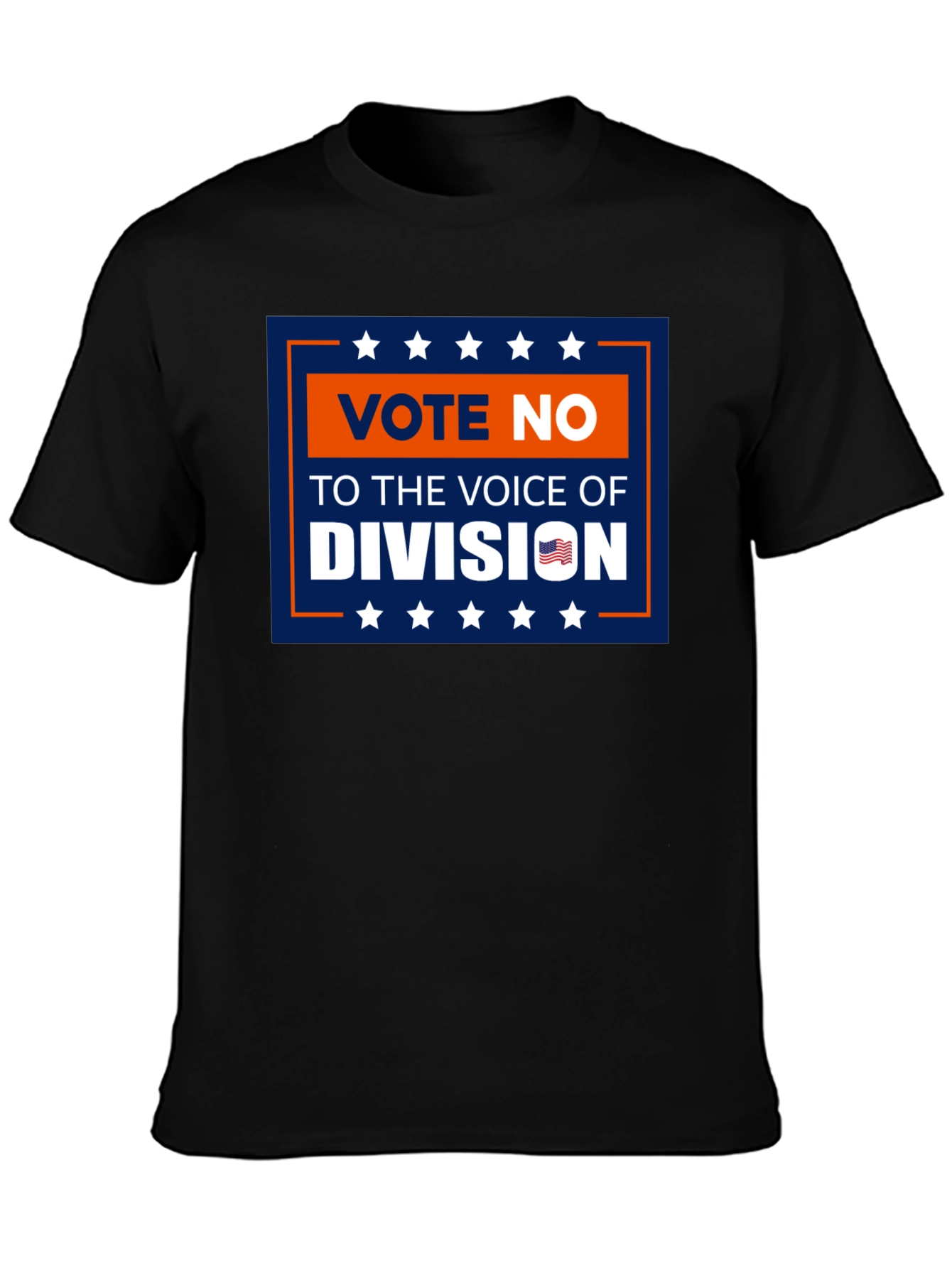 Vote No T-Shirt: Voice of Division Patriotic Tee