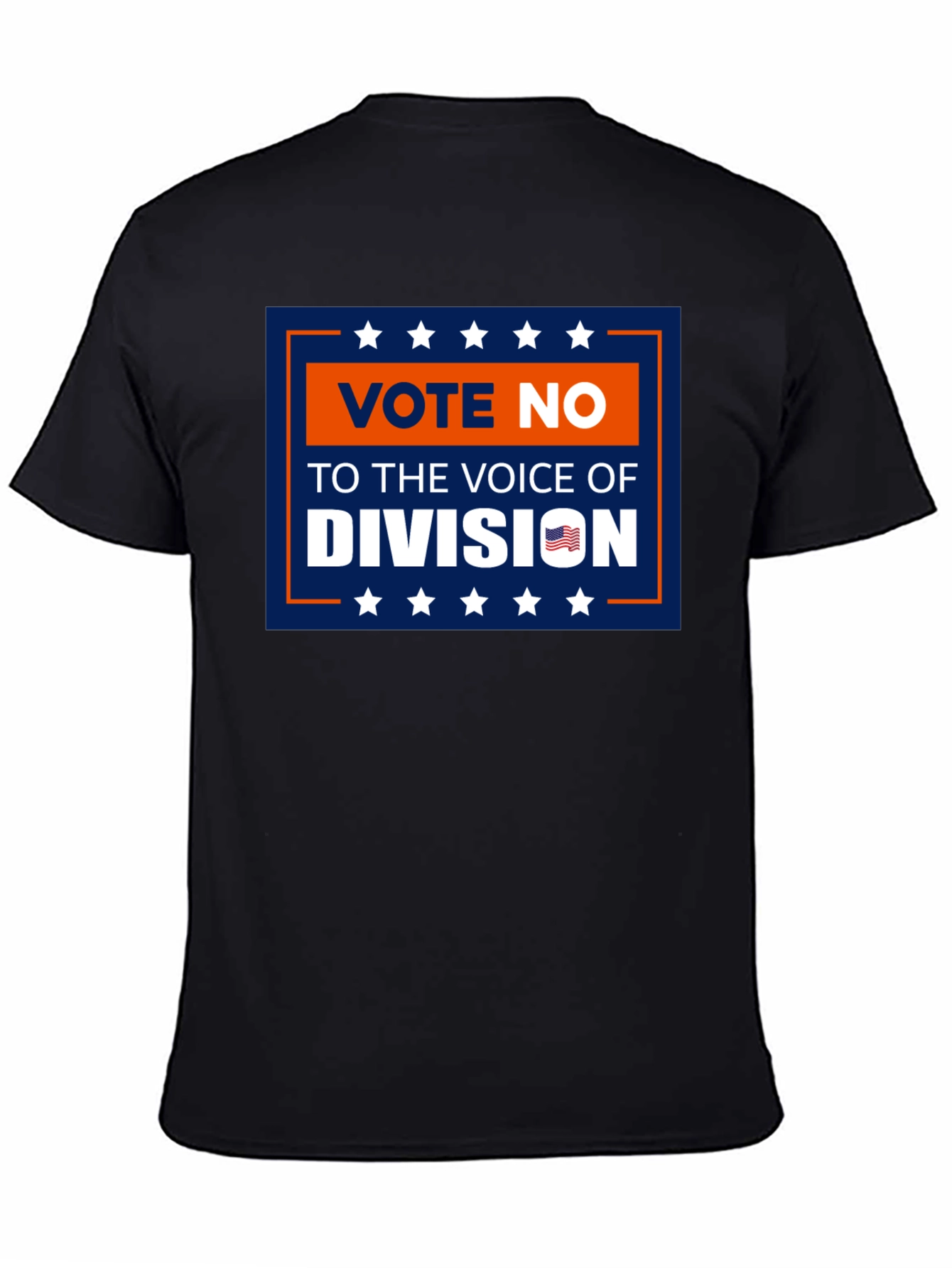Vote No T-Shirt: Voice of Division Patriotic Tee