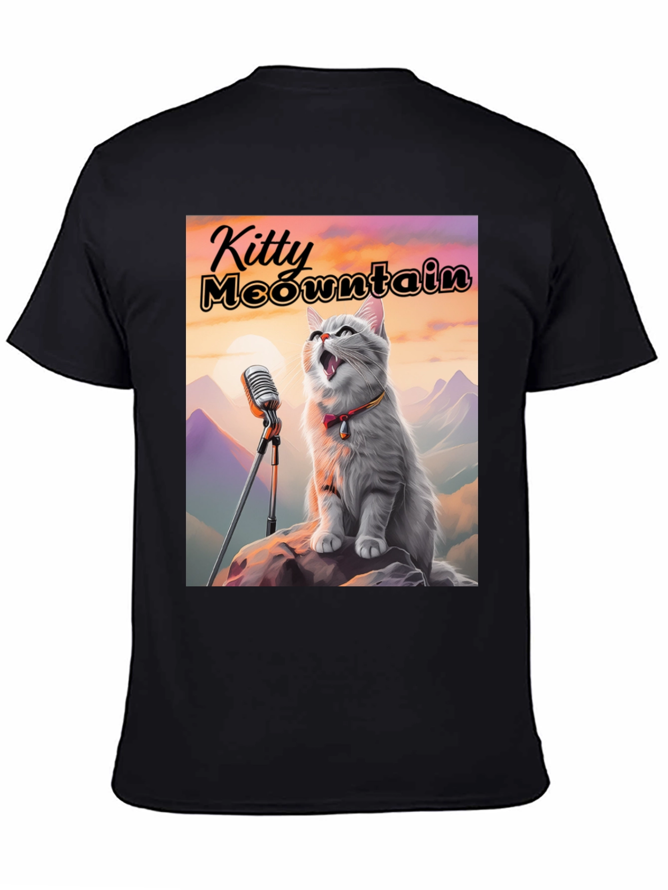 Kitty Meowntain Graphic T-Shirt