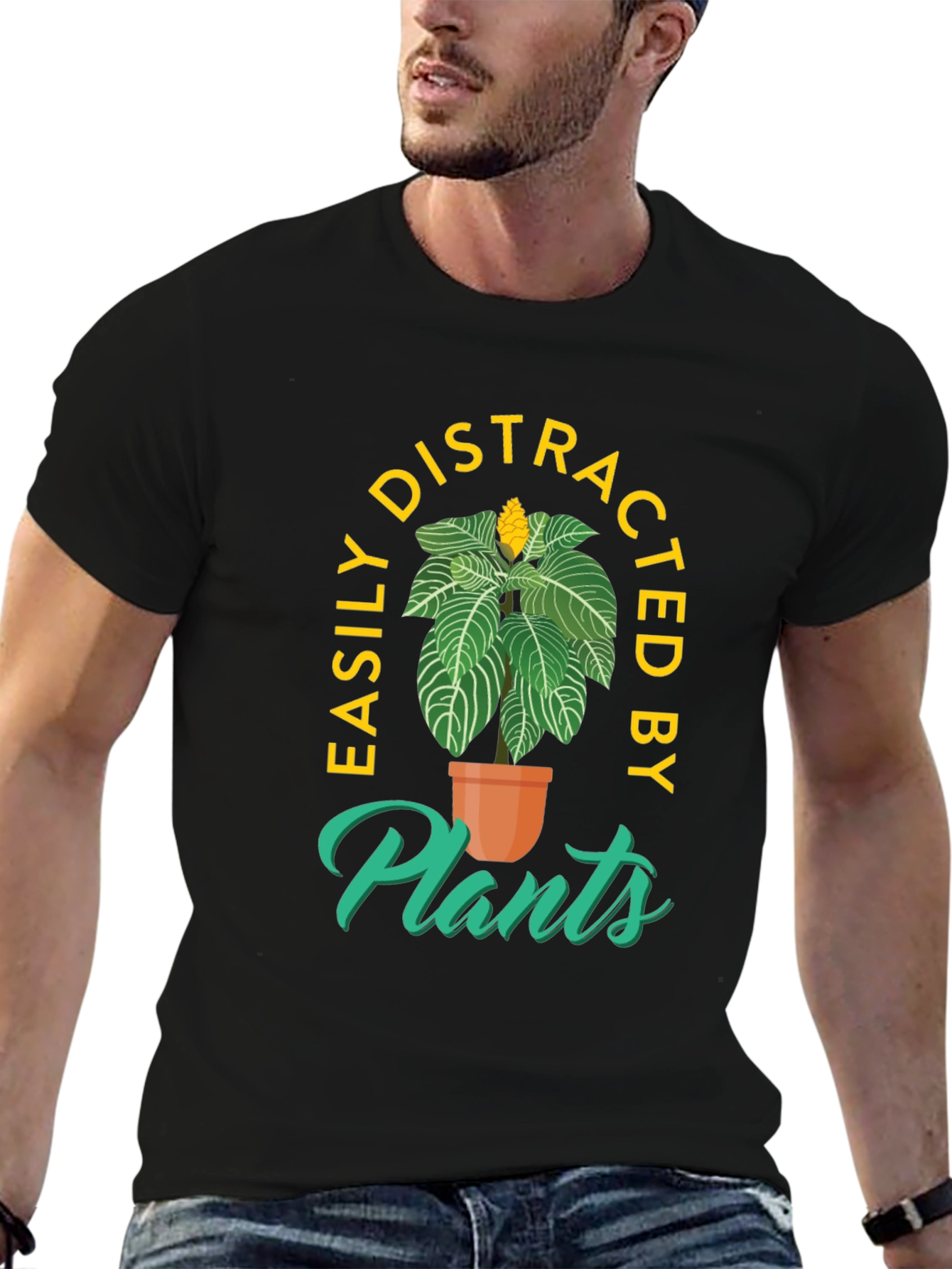 Easily Distracted By Plants T-Shirt