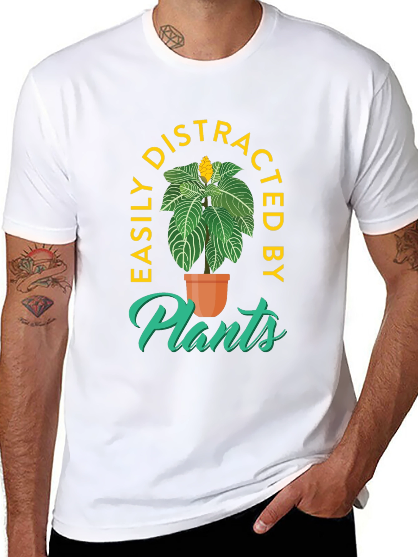 Easily Distracted By Plants T-Shirt