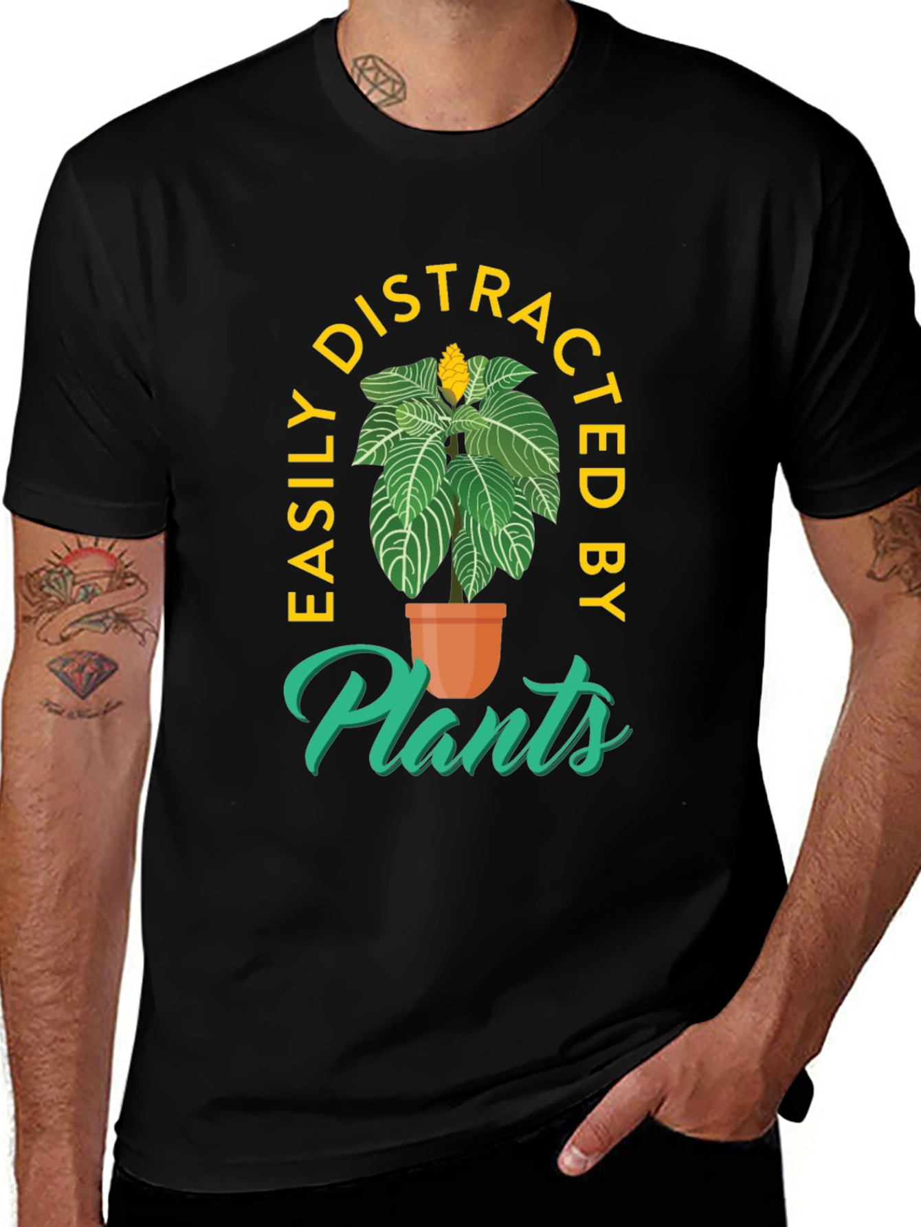 Easily Distracted By Plants T-Shirt