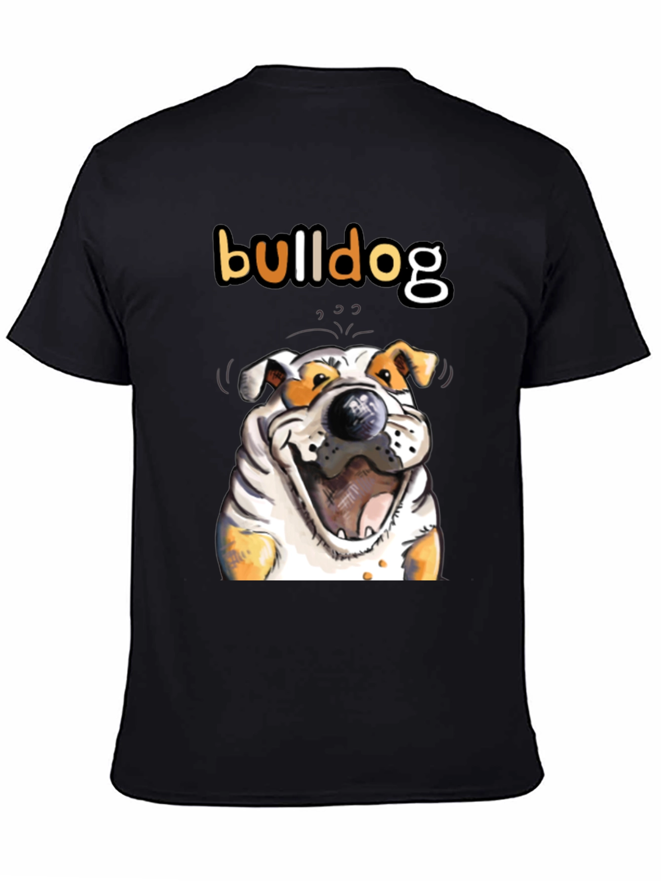 Bulldog Graphic Tee - Unisex Cotton T-Shirt