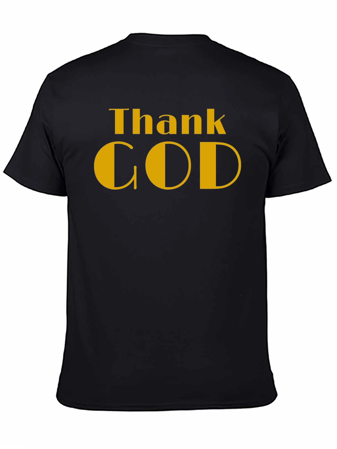 Thank God Black T-Shirt
