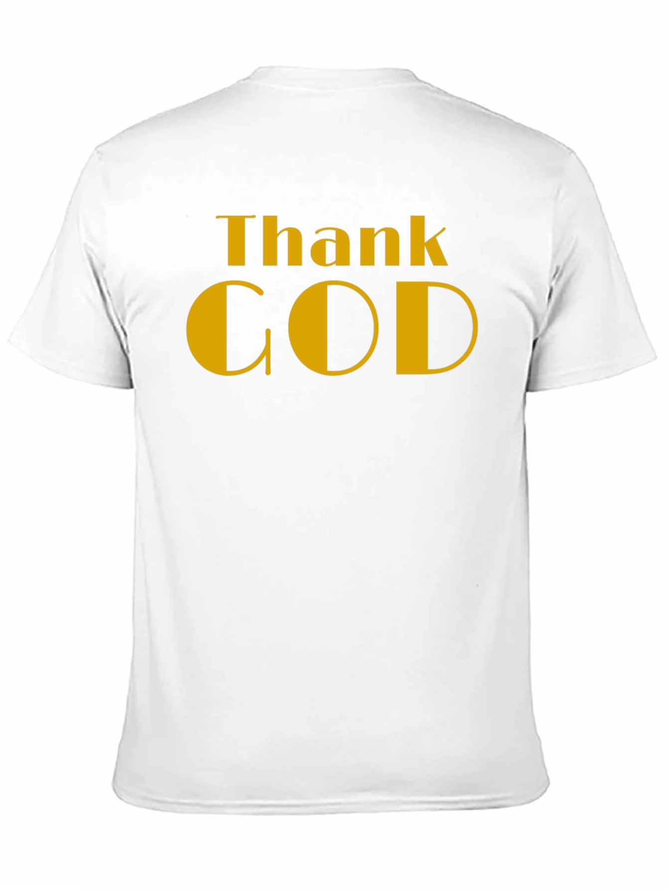 Thank God Black T-Shirt