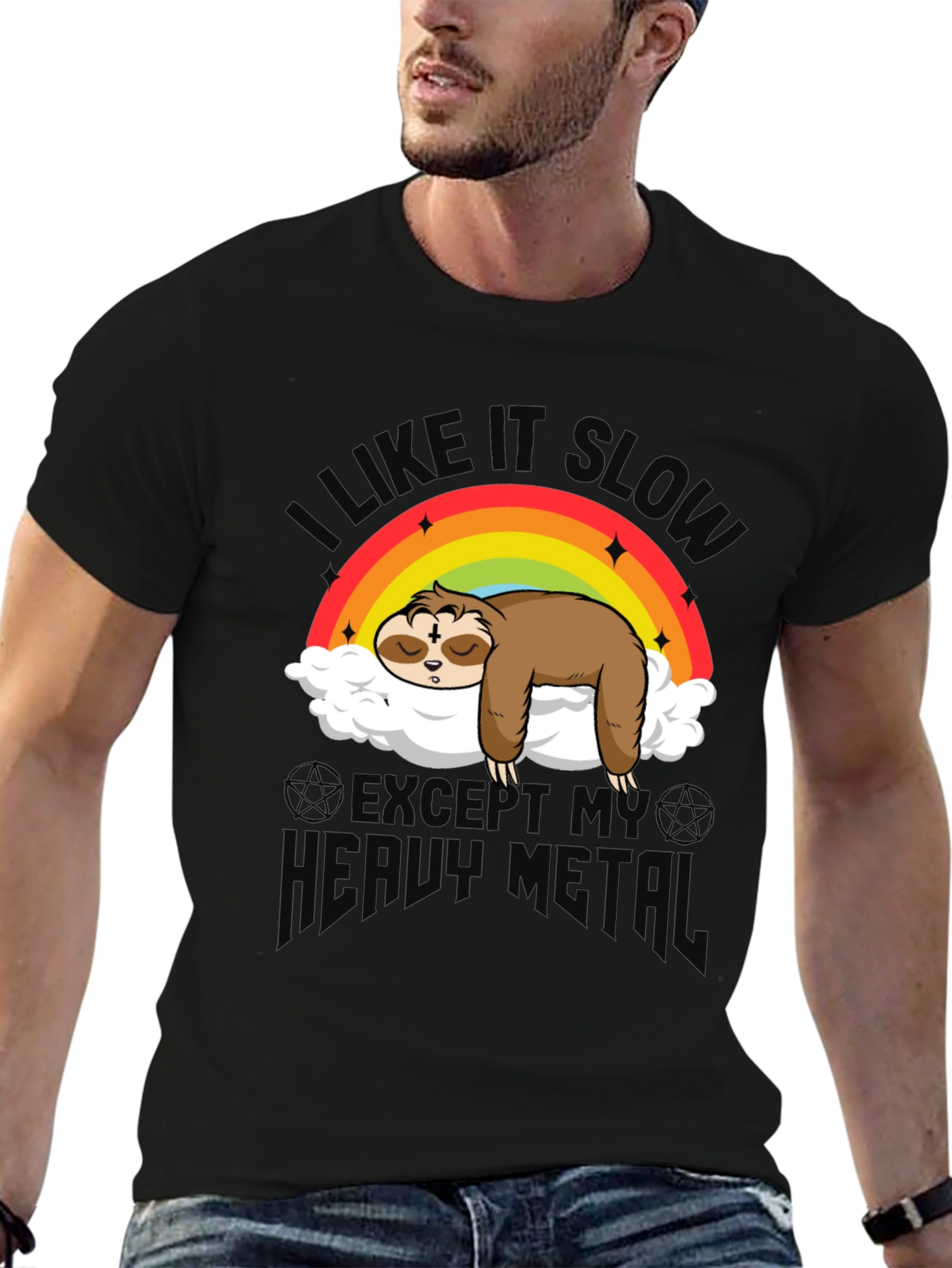 I Like It Slow Except My Heavy Metal T-Shirt