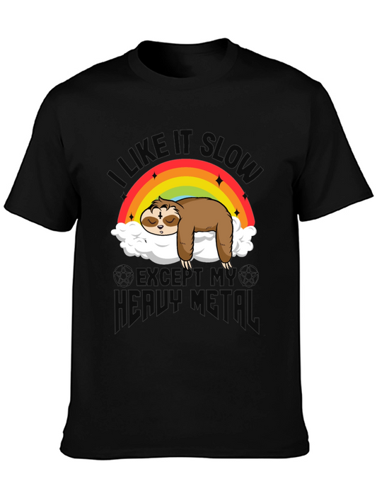 I Like It Slow Except My Heavy Metal T-Shirt