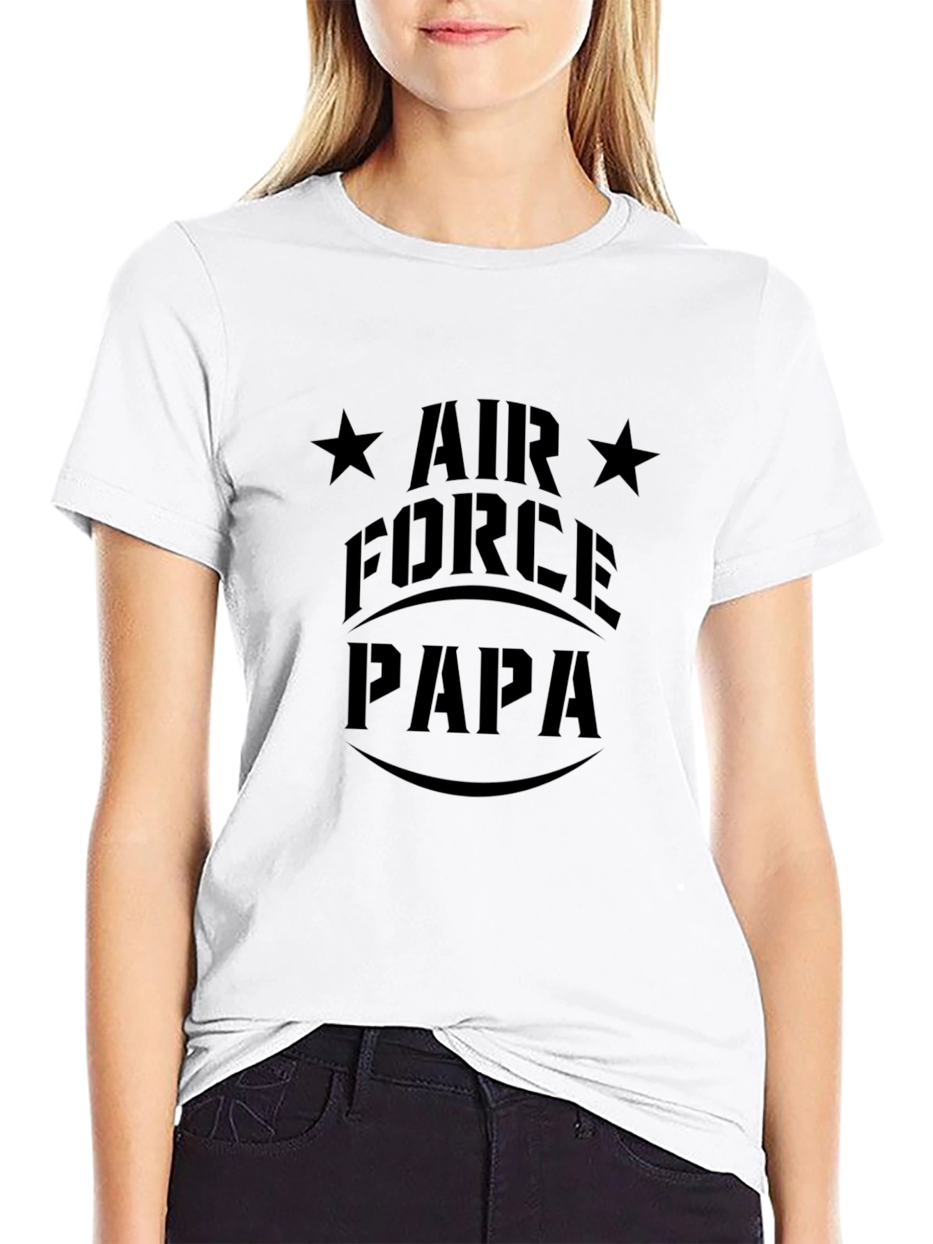 Air Force Papa Graphic T-Shirt