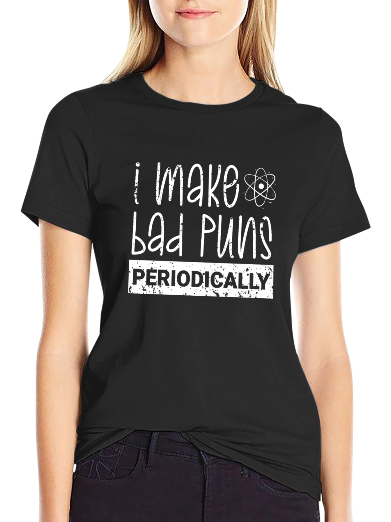 I Make Bad Puns Periodically Funny T-Shirt