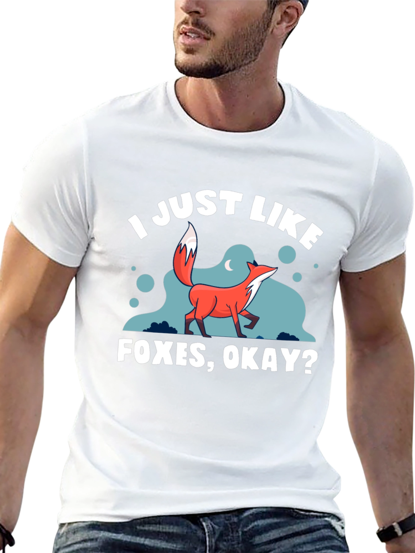 I Just Like Foxes Okay? Graphic T-Shirt