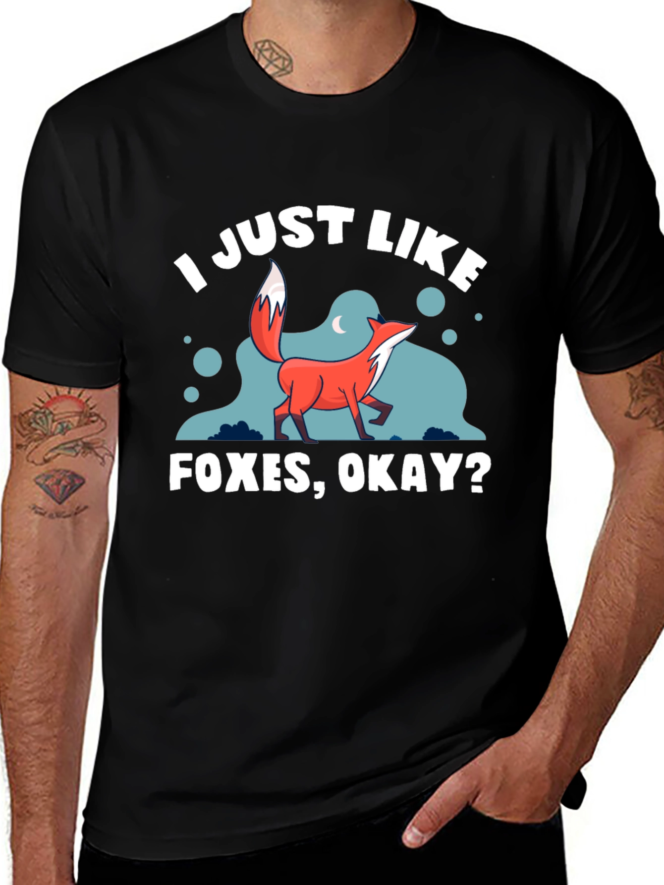 I Just Like Foxes Okay? Graphic T-Shirt