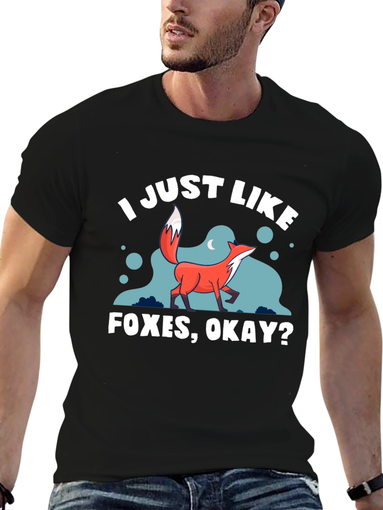 I Just Like Foxes Okay? Graphic T-Shirt