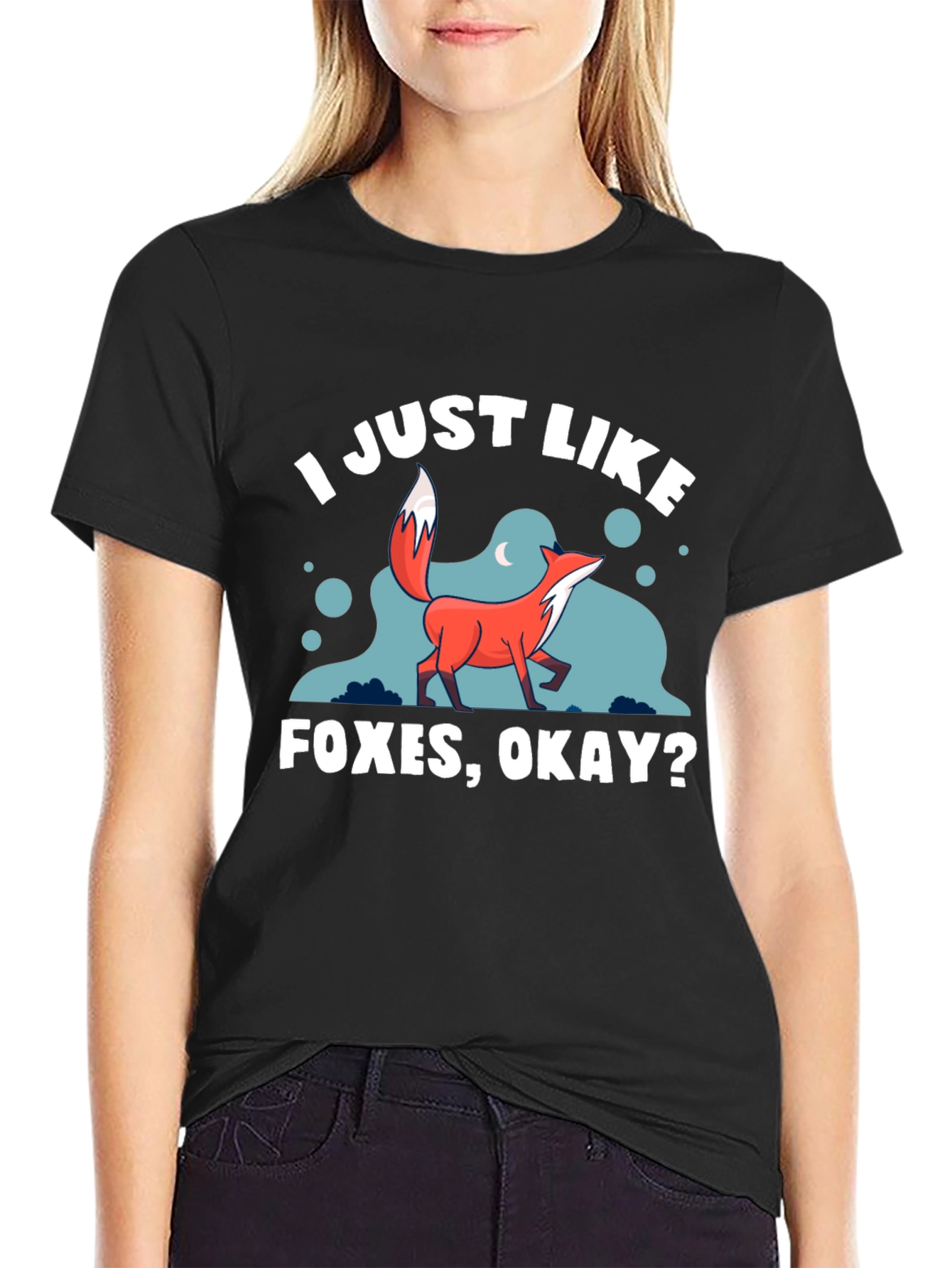I Just Like Foxes Okay? Graphic T-Shirt