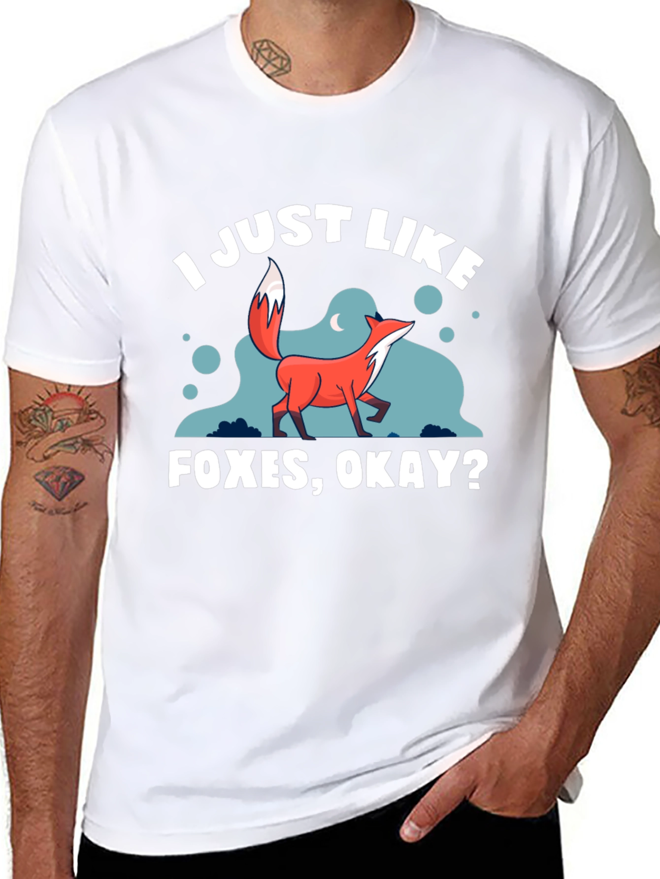 I Just Like Foxes Okay? Graphic T-Shirt