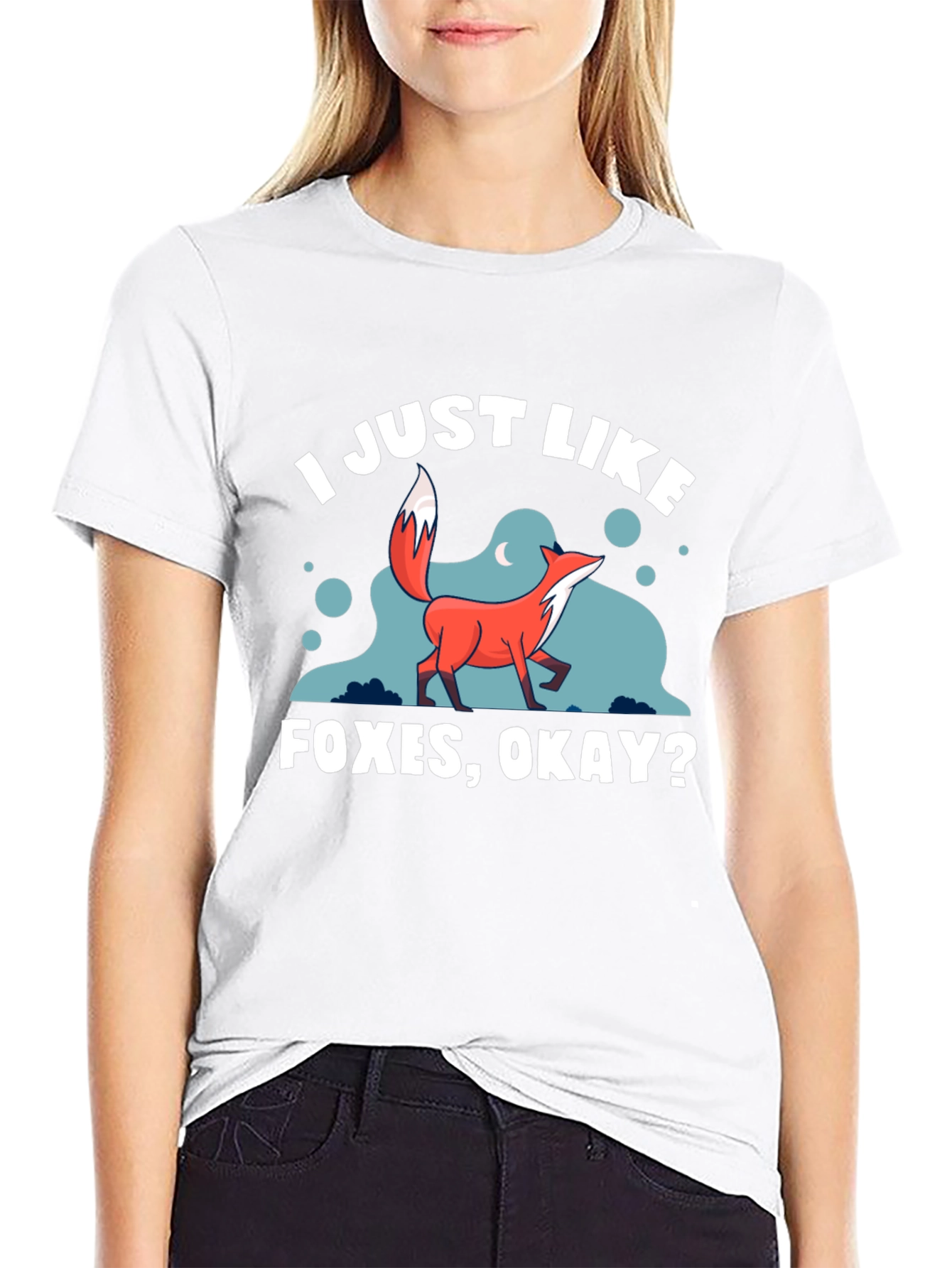 I Just Like Foxes Okay? Graphic T-Shirt